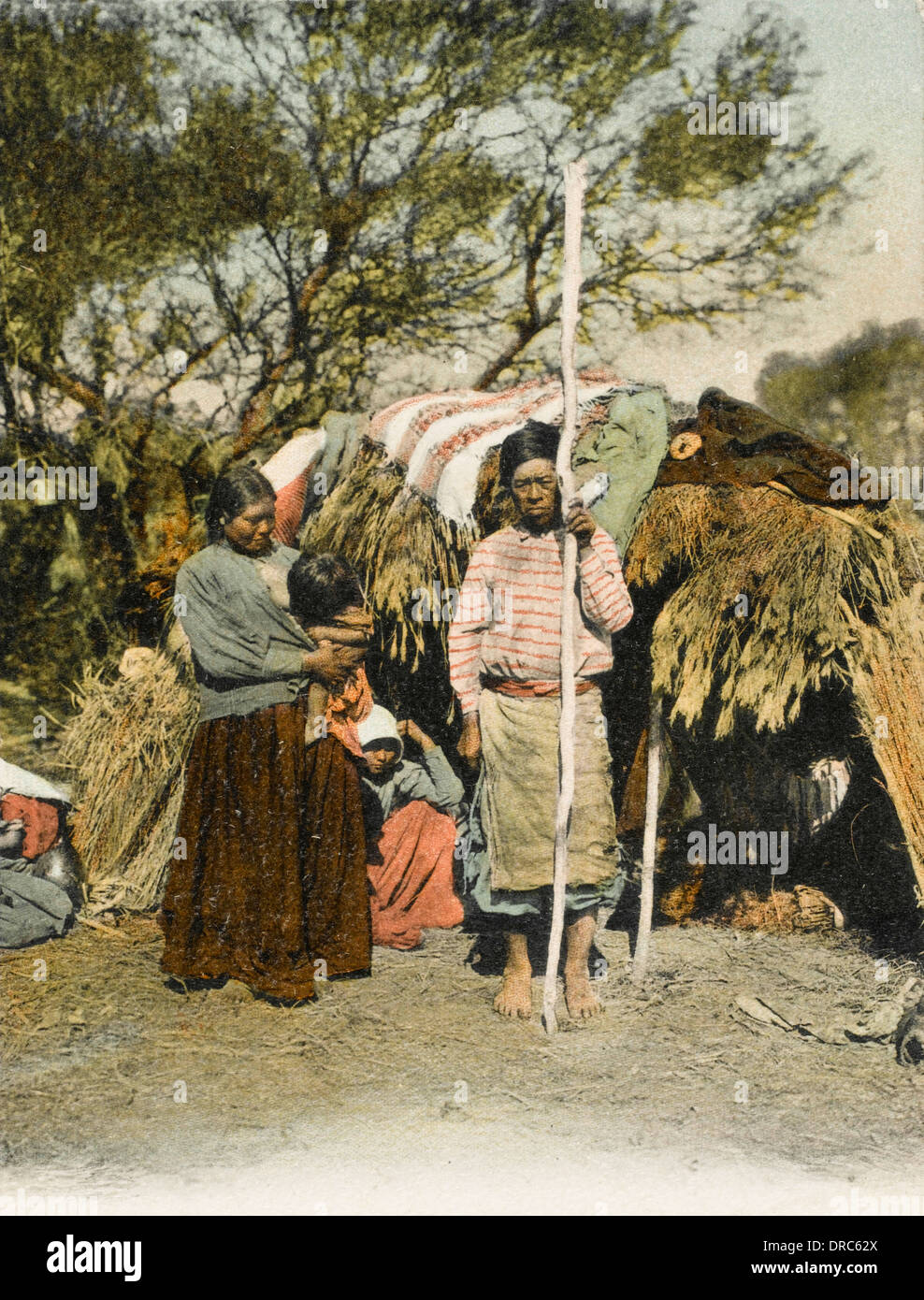 Indigenous Toba Indians - Argentina Stock Photo