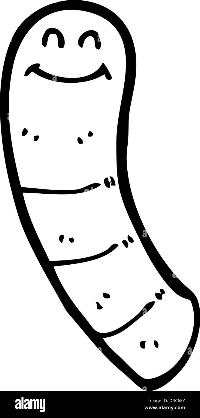 Cartoon worm Black and White Stock Photos & Images - Alamy