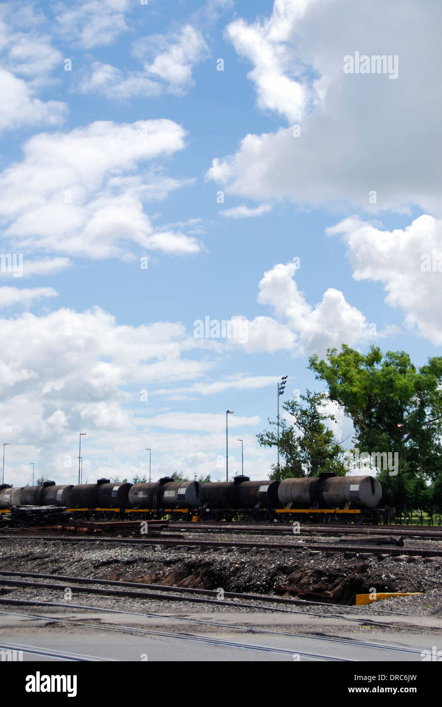 Rail cars Stock Photo