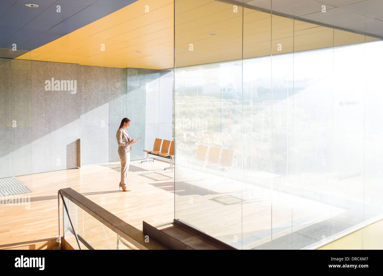 Office lady standing hi-res stock photography and images - Alamy