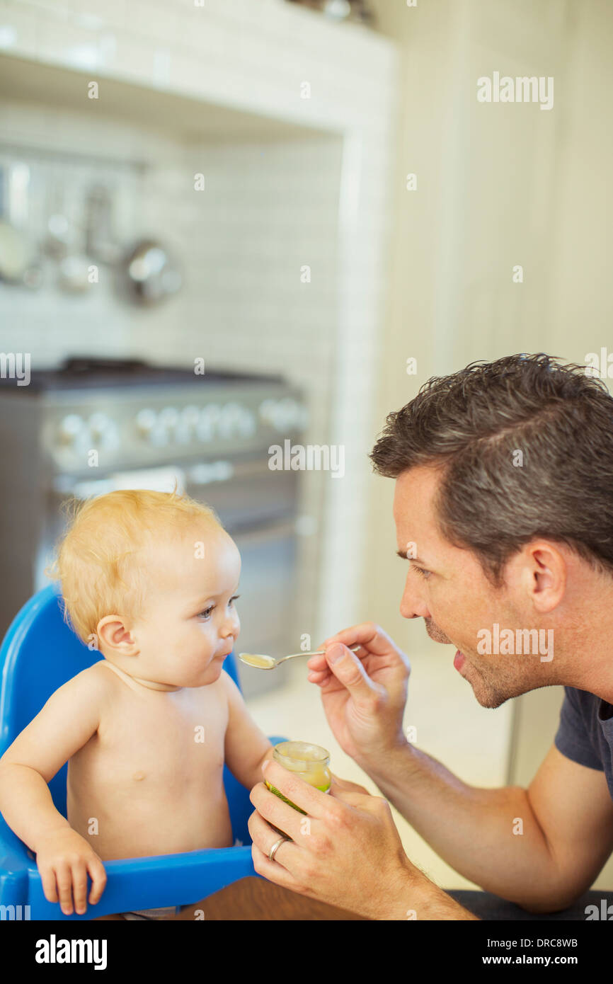 feeding baby without high chair