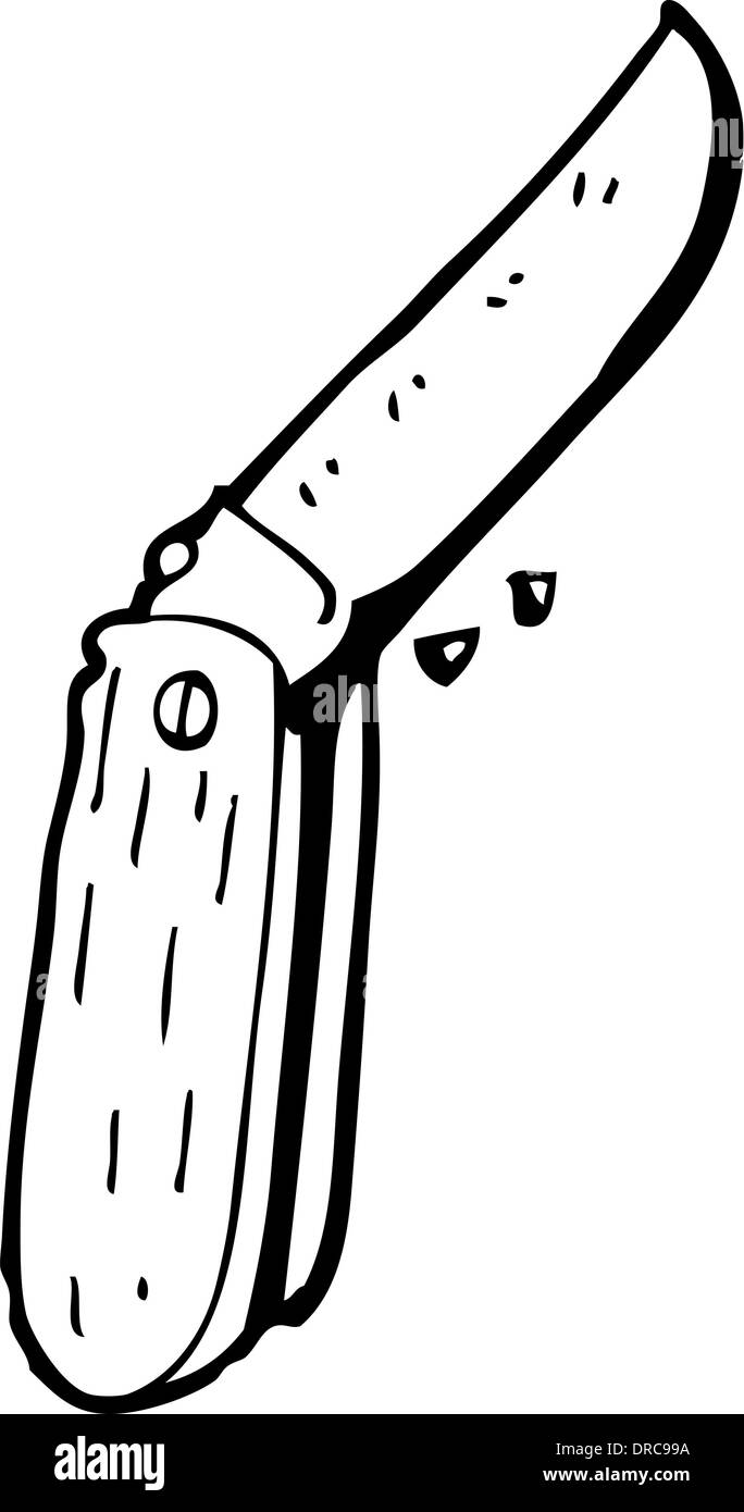 cartoon folding knife Stock Vector Image & Art Alamy