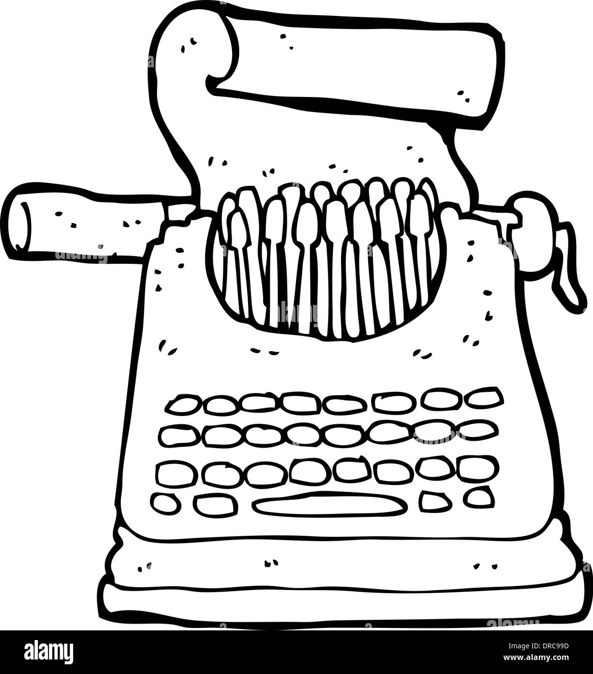 Traditional typewriter Stock Vector Images Alamy