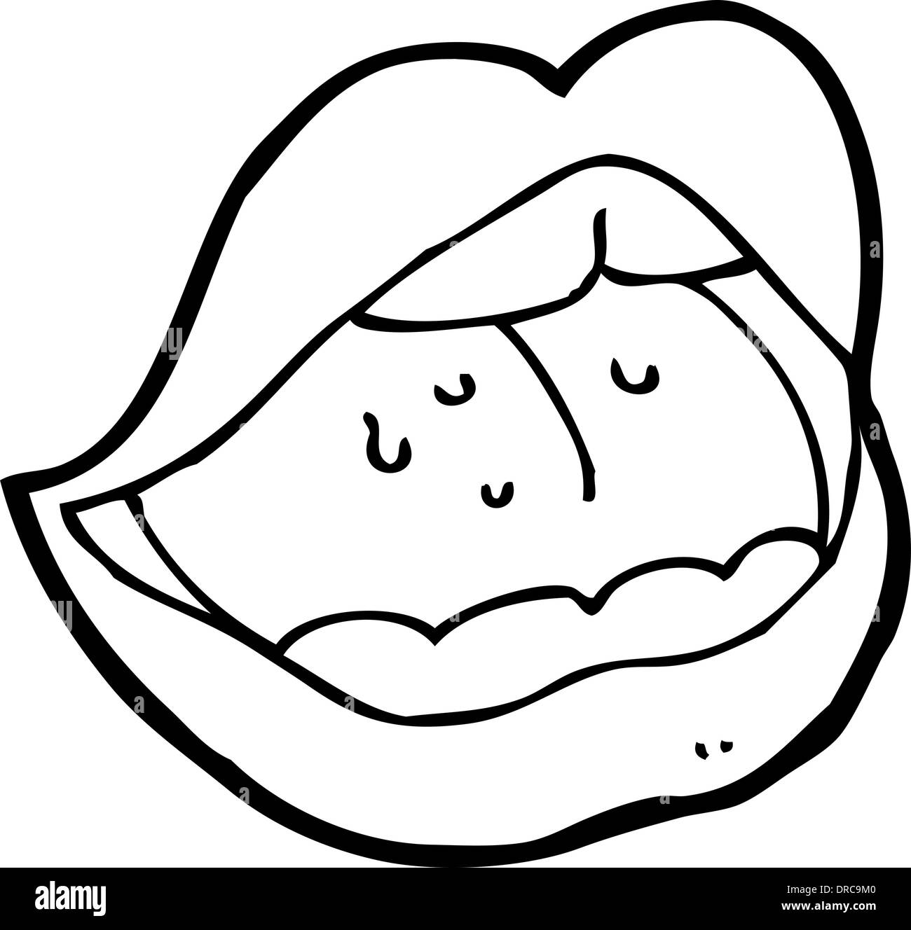 cartoon open mouth Stock Vector Image & Art Alamy