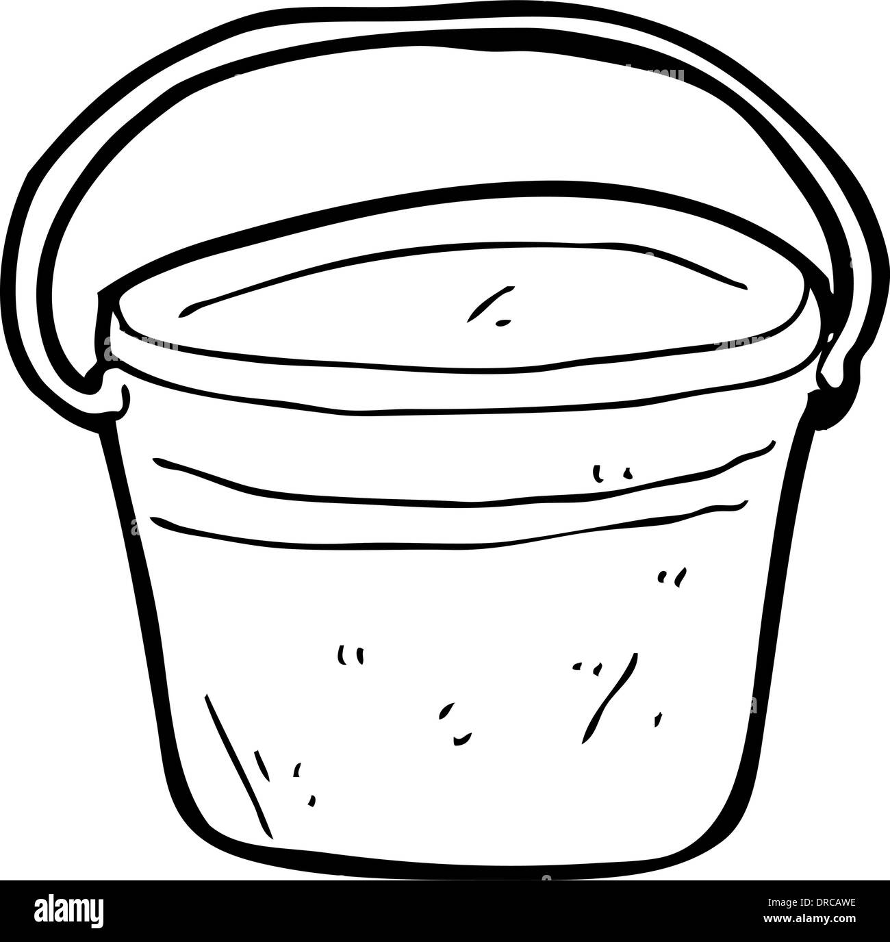 cartoon metal bucket Stock Vector Image & Art Alamy