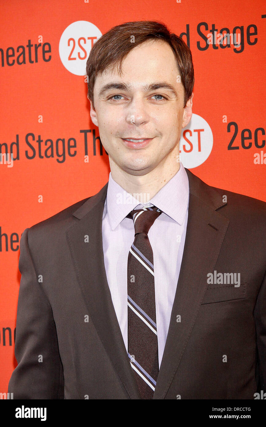 Jim Parsons New York premiere of 'Dogfight' at the Second Stage Theatre - Arrivals. New York City, USA -16.07.12 Stock Photo