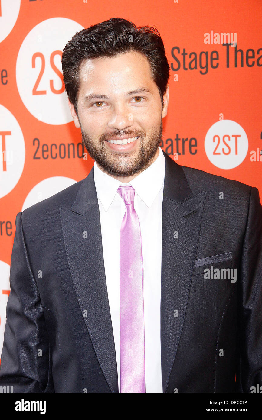 Jason Tam New York premiere of 'Dogfight' at the Second Stage Theatre - Arrivals. New York City, USA -16.07.12 Stock Photo