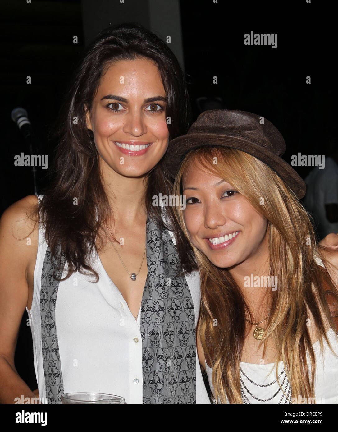 Tracy Ryerson, Francine Beppu Logo's AfterEllen & AfterElton Inaugural 'Hot 100 Party' held at Station Hollywood at W Hollywood Hotel - Inside Hollywood, California - 16.07.12 Stock Photo
