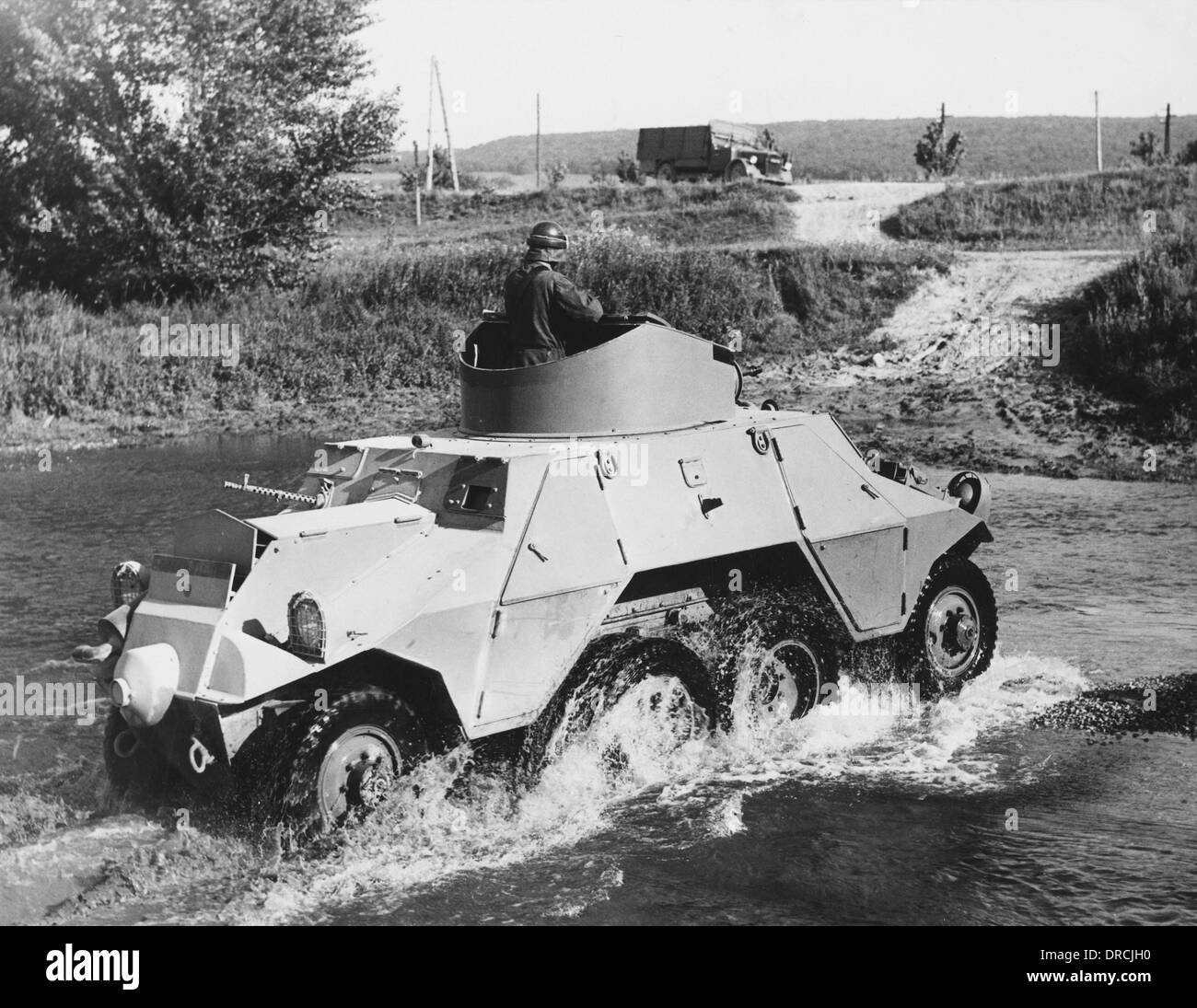 Austrian armoured car Stock Photo