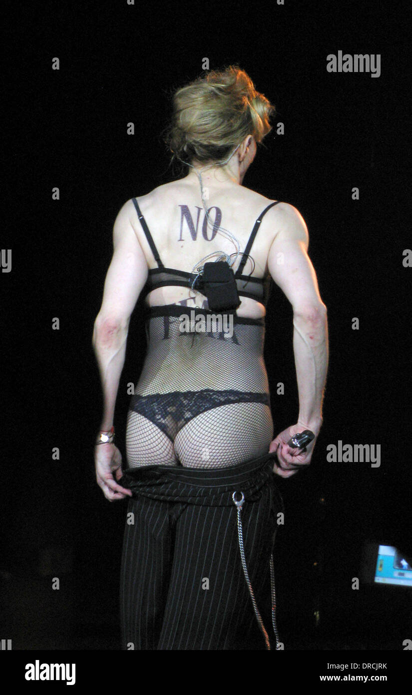 The popstar gave her first concert in Germany as part of her... 