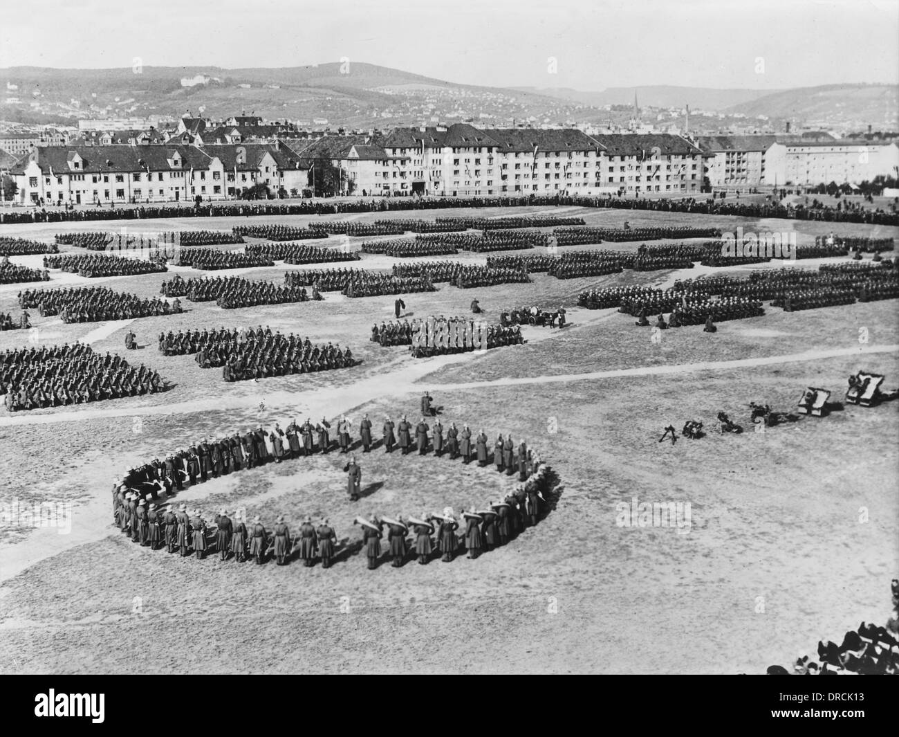 Austrian army - Anschluss Stock Photo