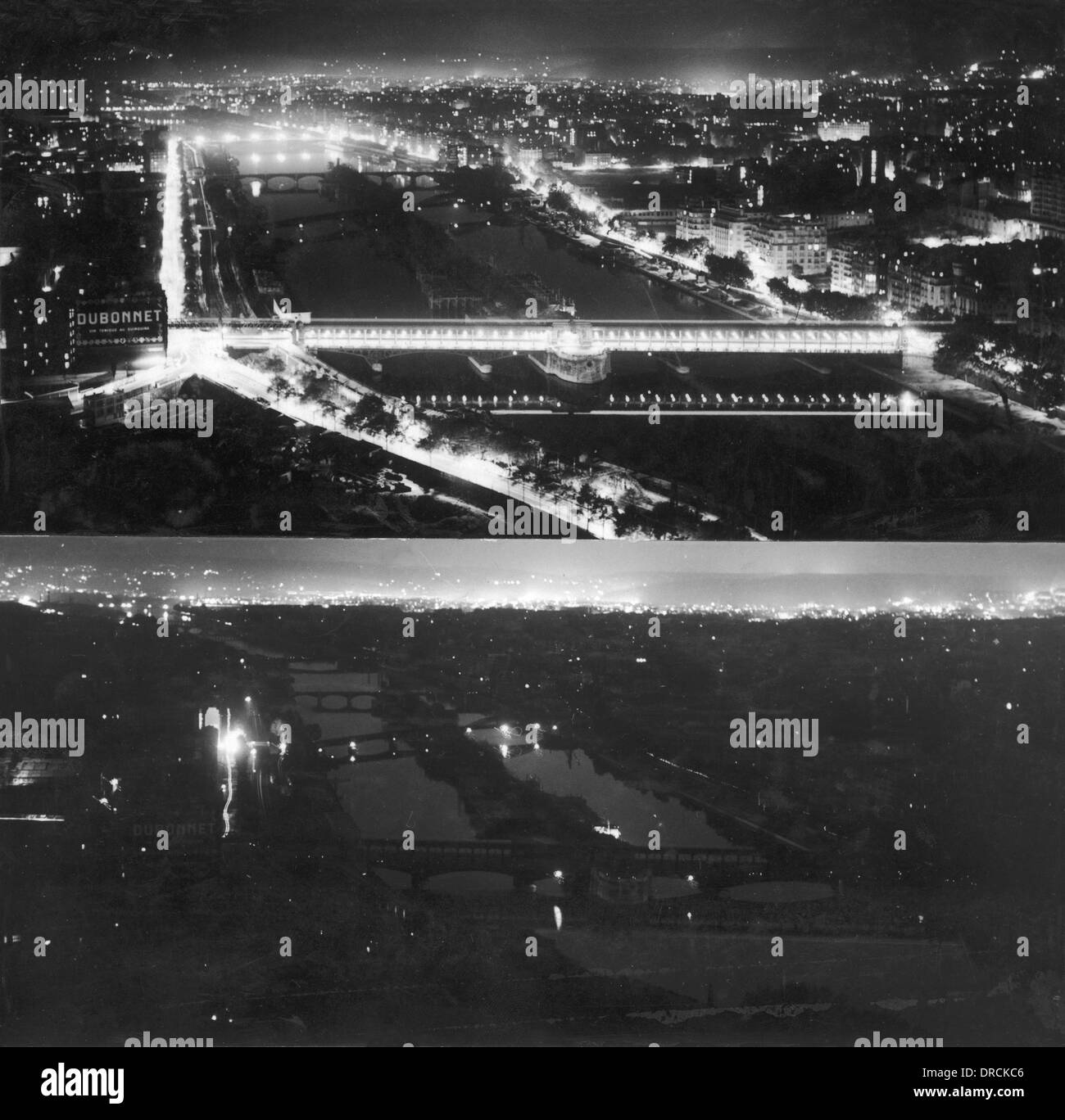 Paris blackout WWII Stock Photo Alamy
