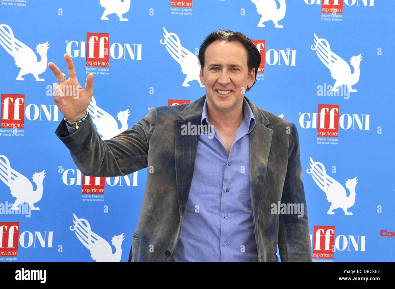 Nicolas Cage attending the The 42nd Giffoni Film Festival Giffoni ...
