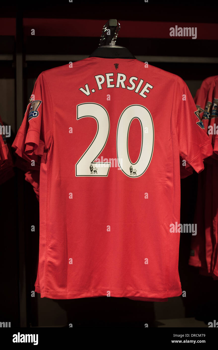 Manchester United Megastore Stock Photo