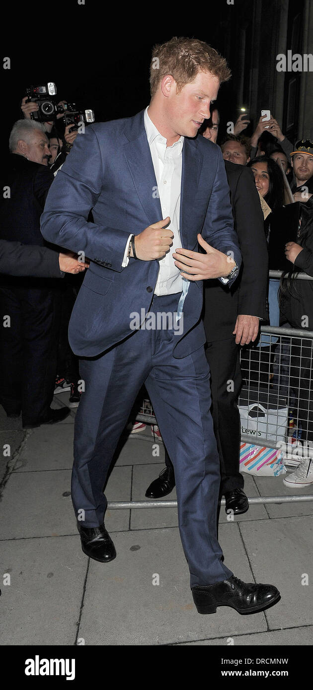 Prince Harry 'The Dark Knight Rises' Afterparty, held at Freemasons