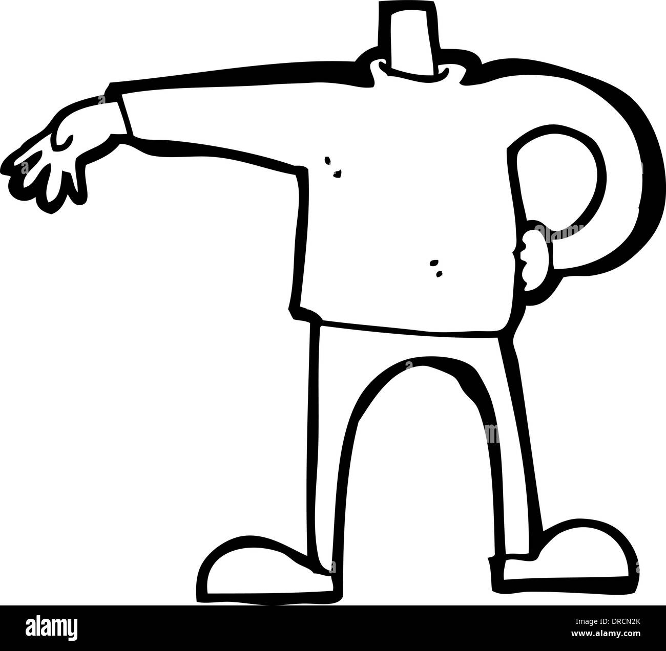 cartoon male body making gesture (mix and match cartoons or add own ...