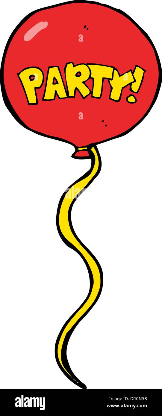cartoon party balloon Stock Vector Image & Art Alamy