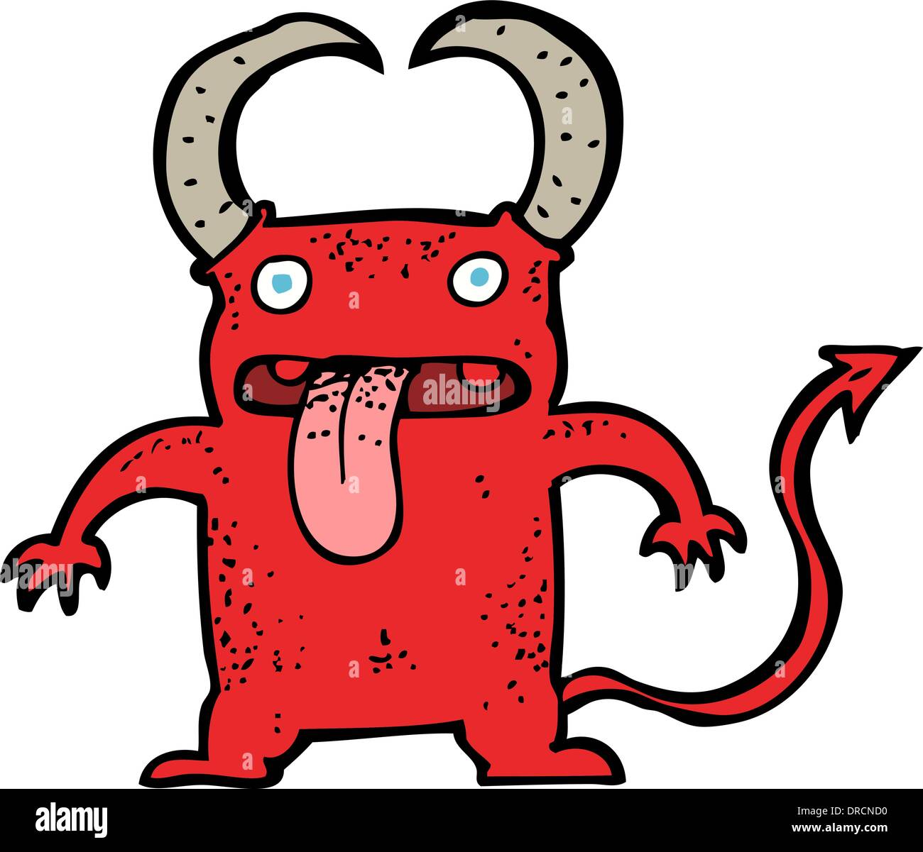 cartoon little devil Stock Vector Image & Art - Alamy