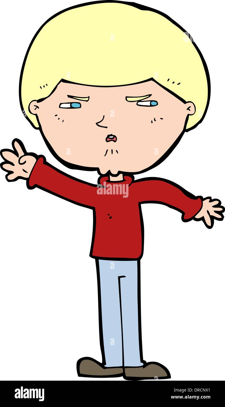 cartoon mean man Stock Vector Image & Art - Alamy