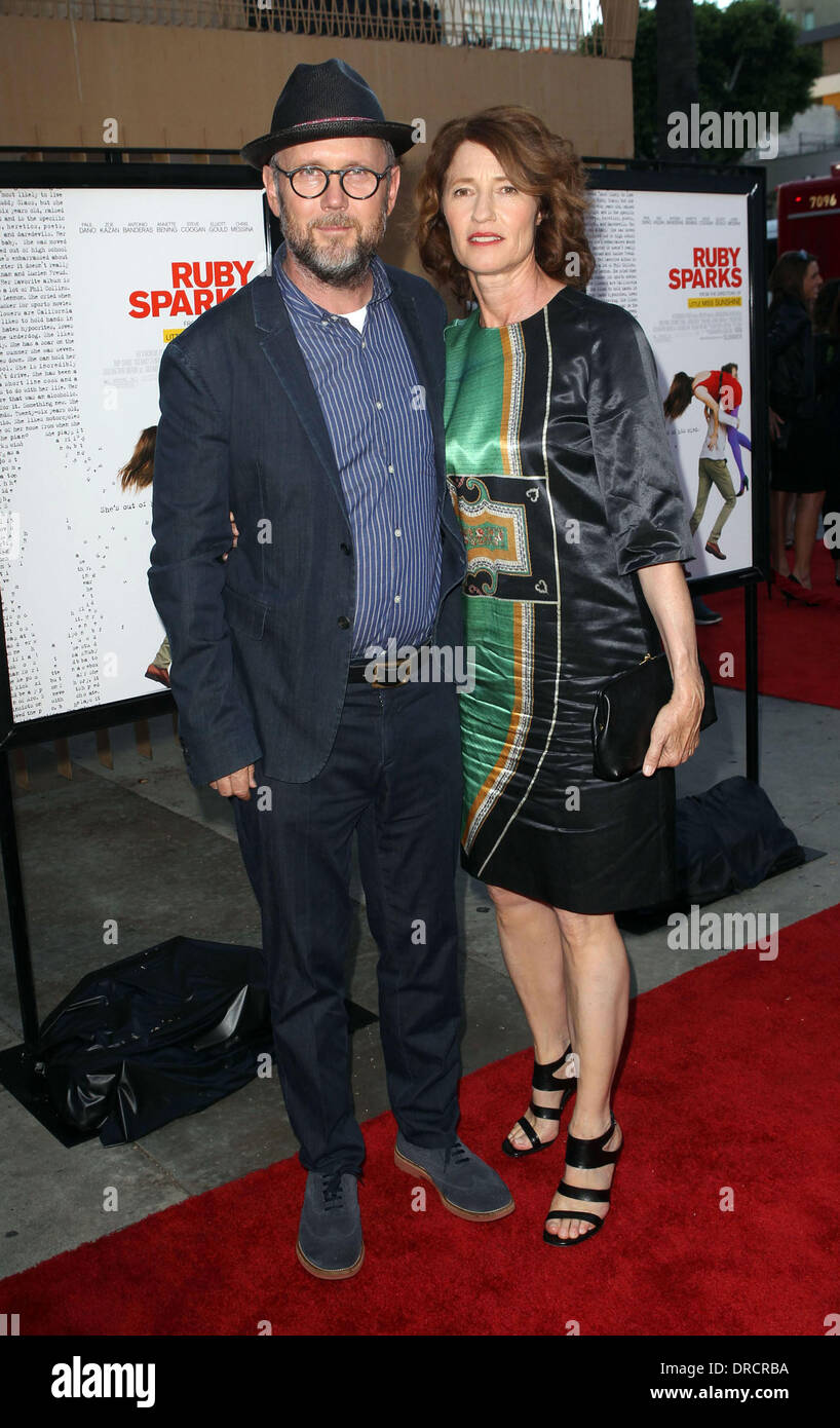 Jonathan Dayton And Valerie Faris Attending The Los Angeles Premiere Of Ruby Sparks Held At The Lloyd E Rigler Theatre Hollywood California 19 07 12 Stock Photo Alamy