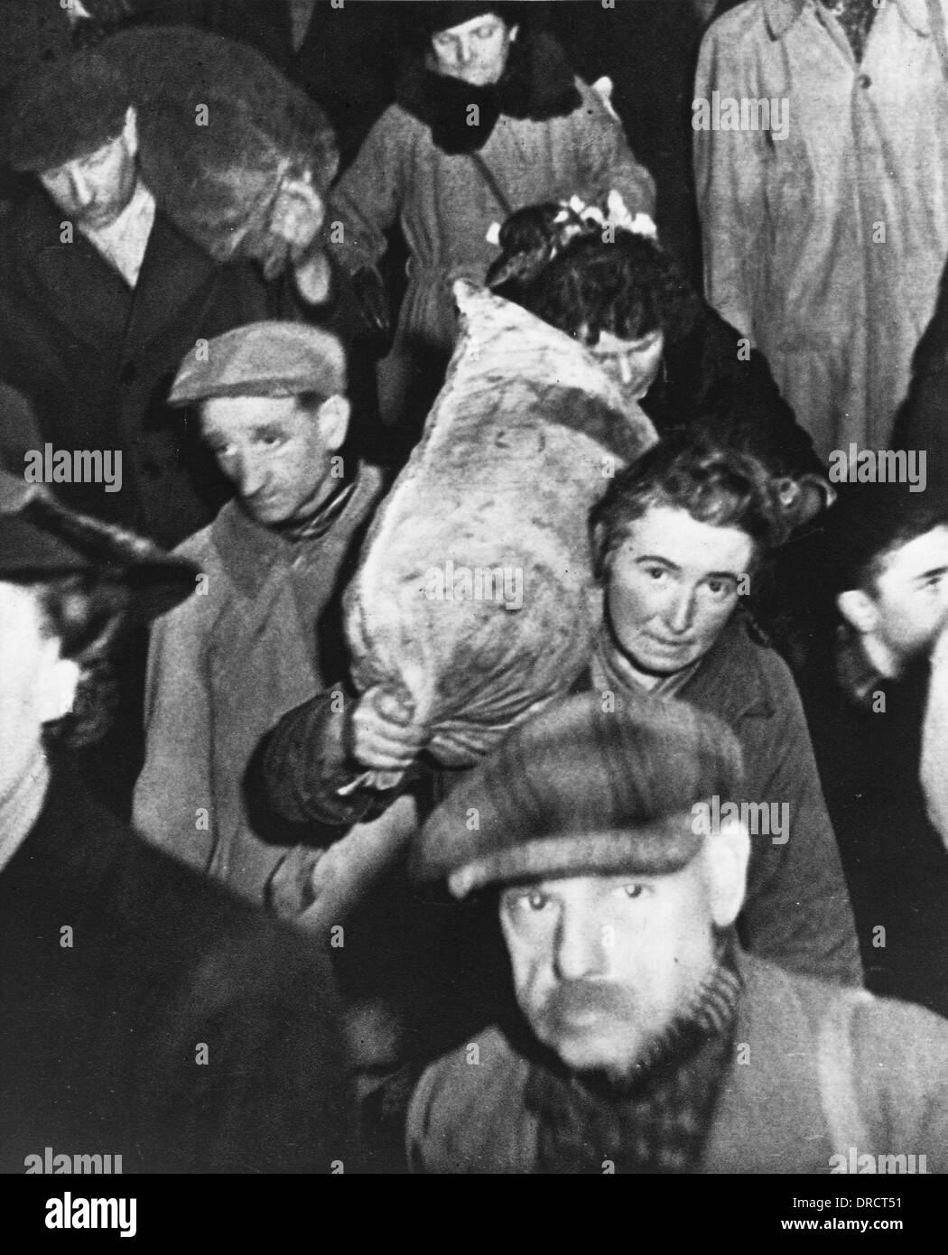 French civilians WWII Stock Photo - Alamy