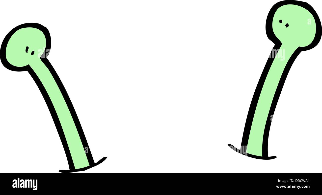 cartoon alien antennae Stock Vector Image & Art Alamy