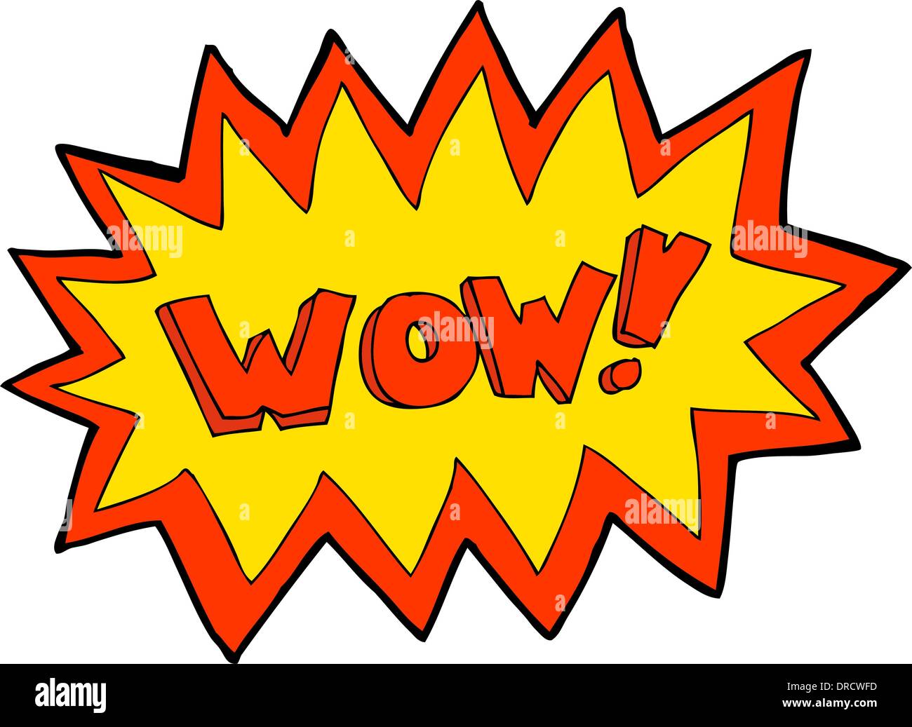 cartoon wow explosion Stock Vector Image & Art Alamy