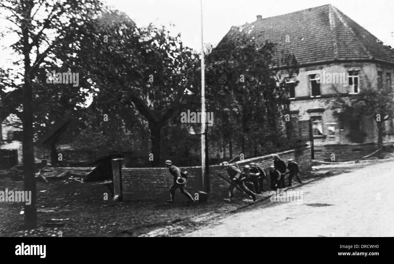 German troops WWII Stock Photo