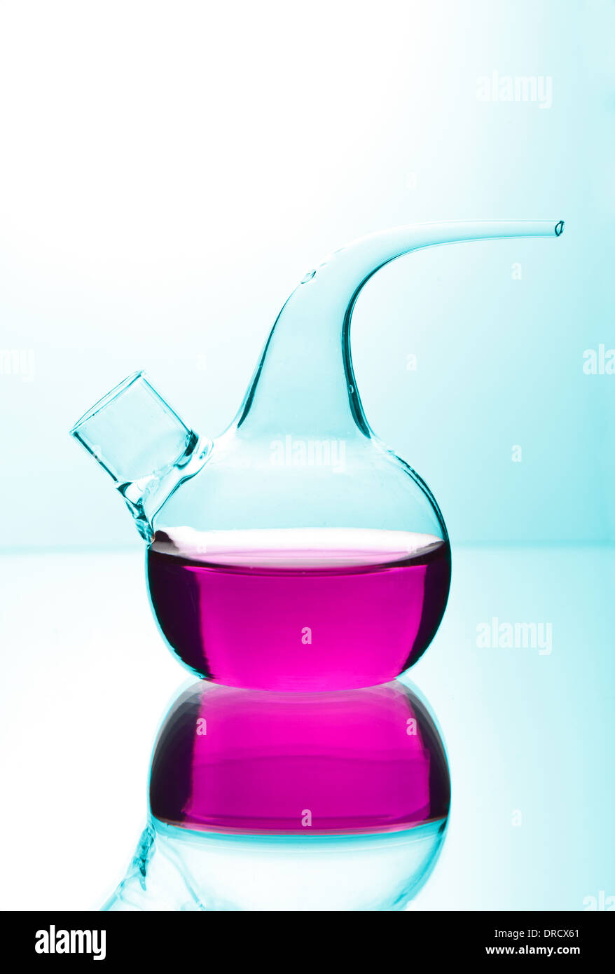 laboratory glassware flask chemistry Stock Photo Alamy