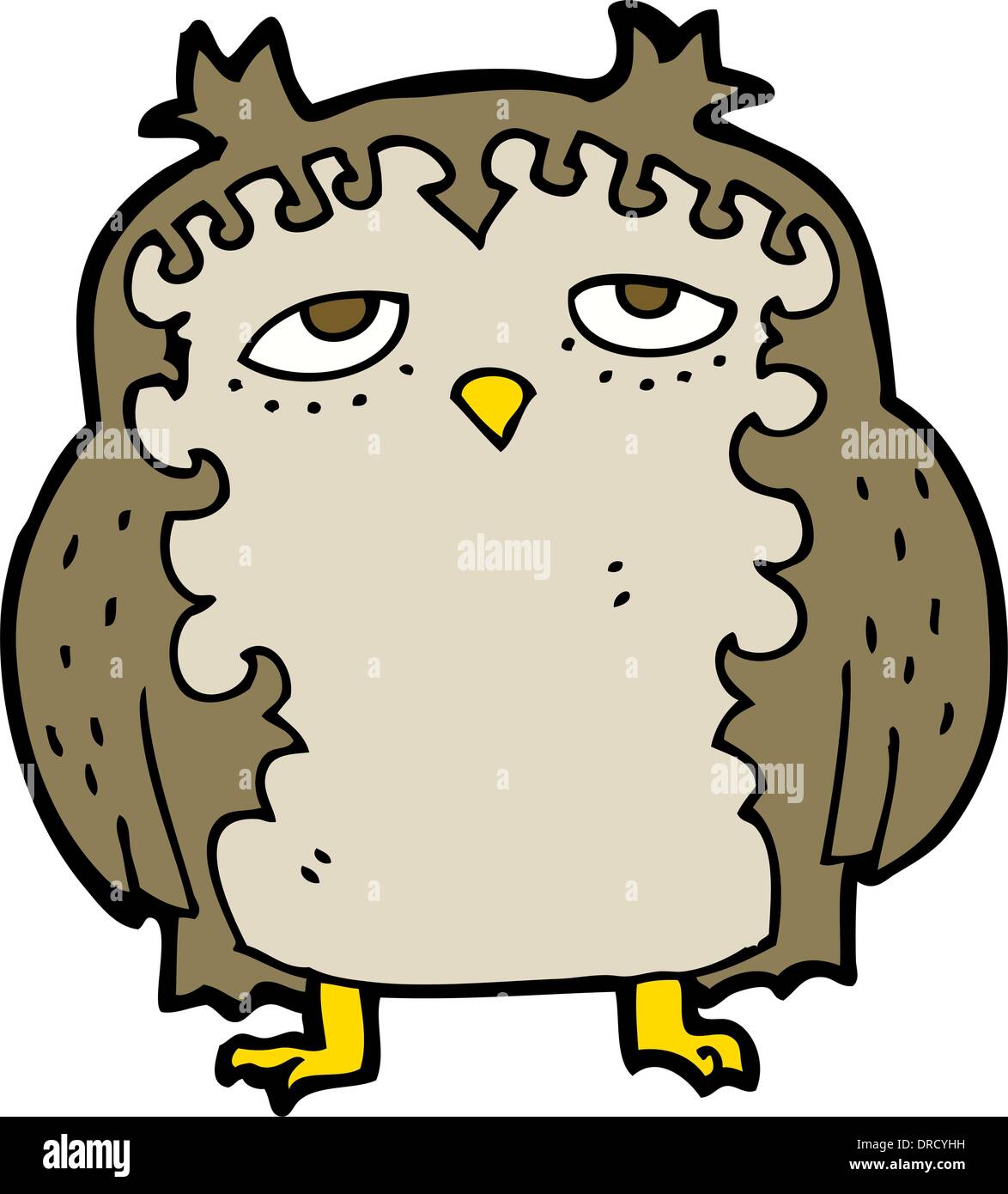 cartoon wise old owl Stock Vector Image & Art - Alamy