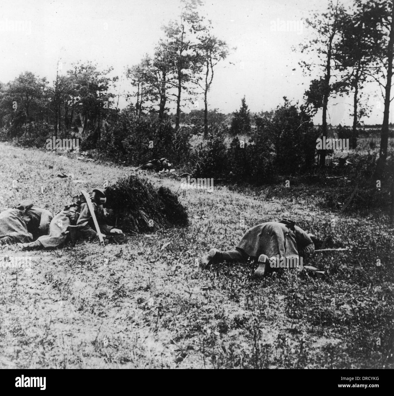 Fere-Champenoise battlefield WWI Stock Photo