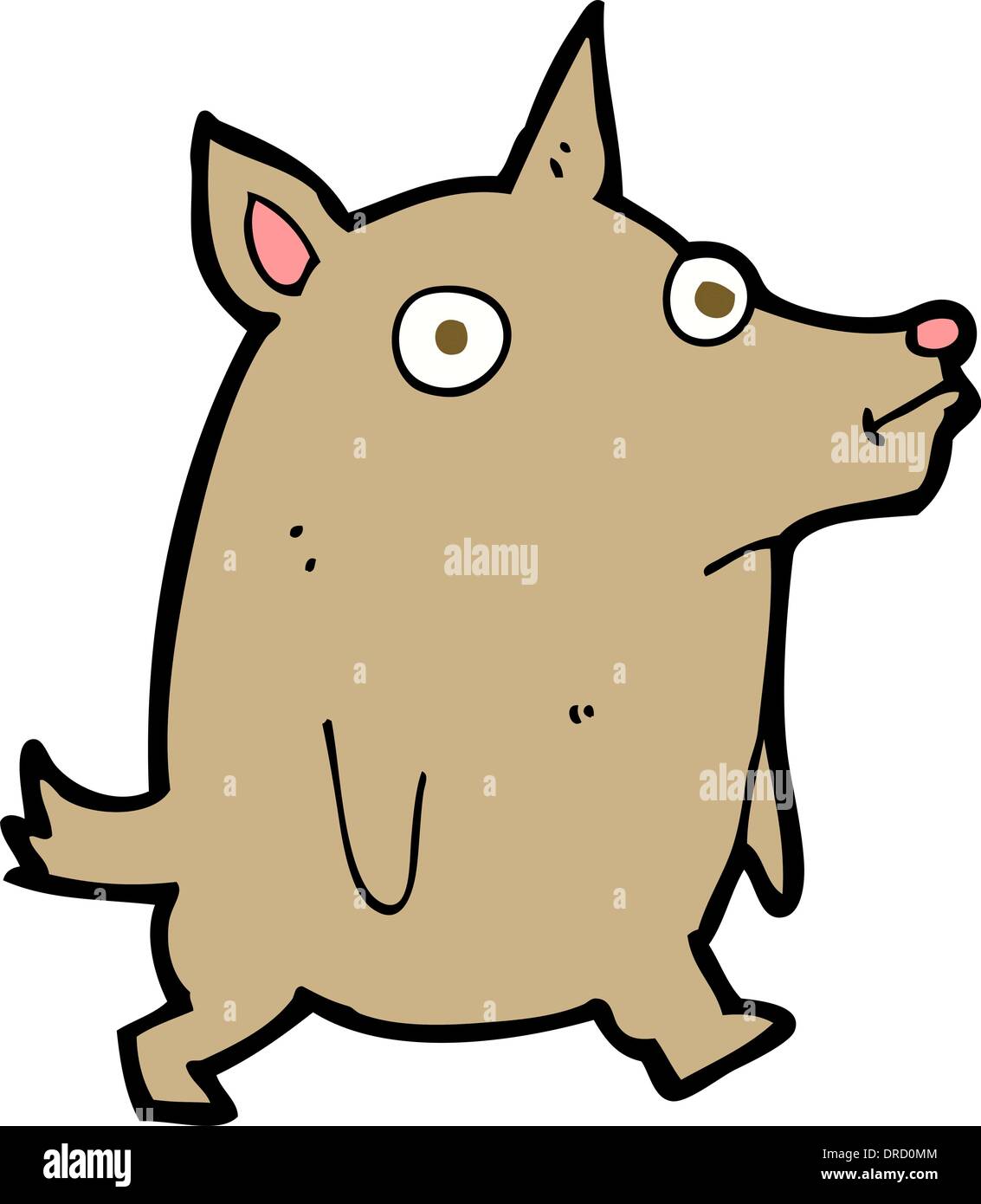 cartoon funny little dog Stock Vector Image & Art - Alamy