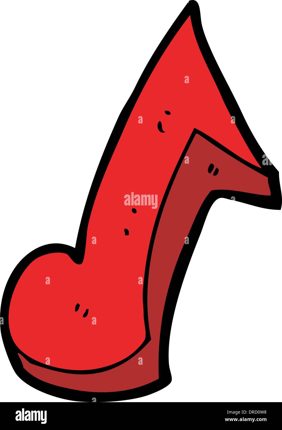 cartoon musical note Stock Vector Image & Art - Alamy