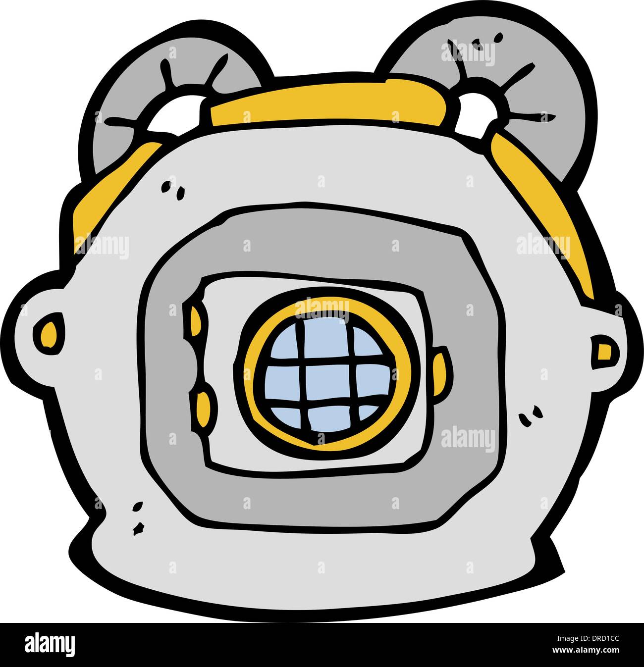 cartoon deep sea diver helmet Stock Vector Image & Art - Alamy