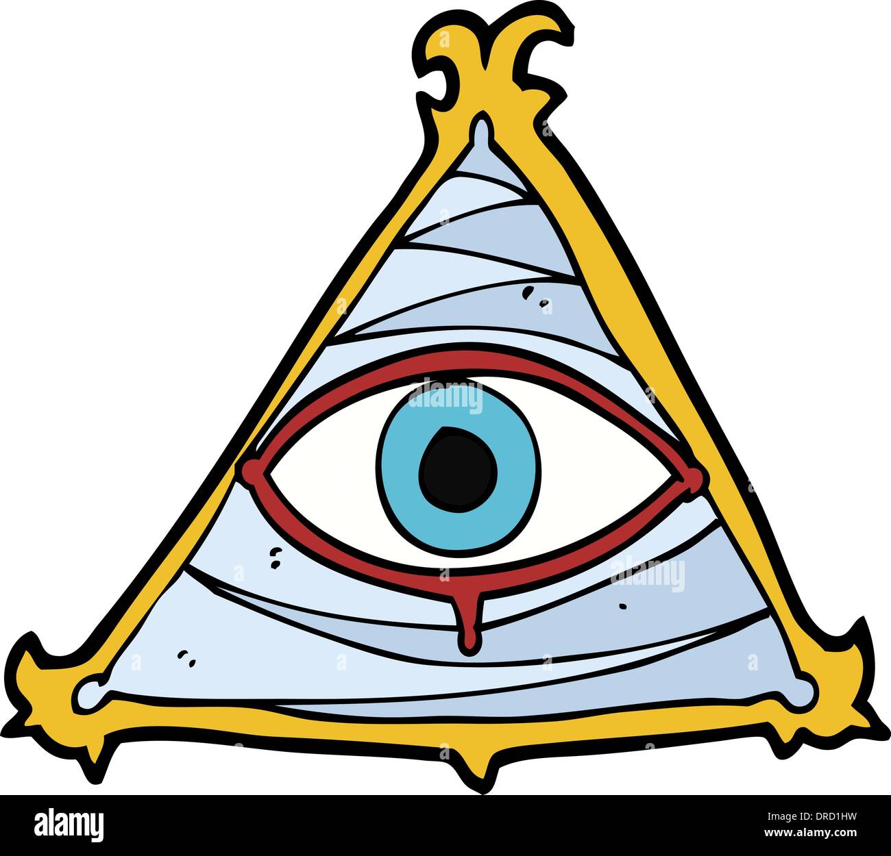 cartoon mystic eye symbol Stock Vector Image & Art Alamy