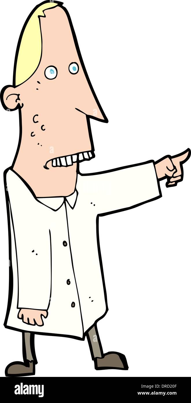 cartoon ugly man pointing Stock Vector Image & Art - Alamy
