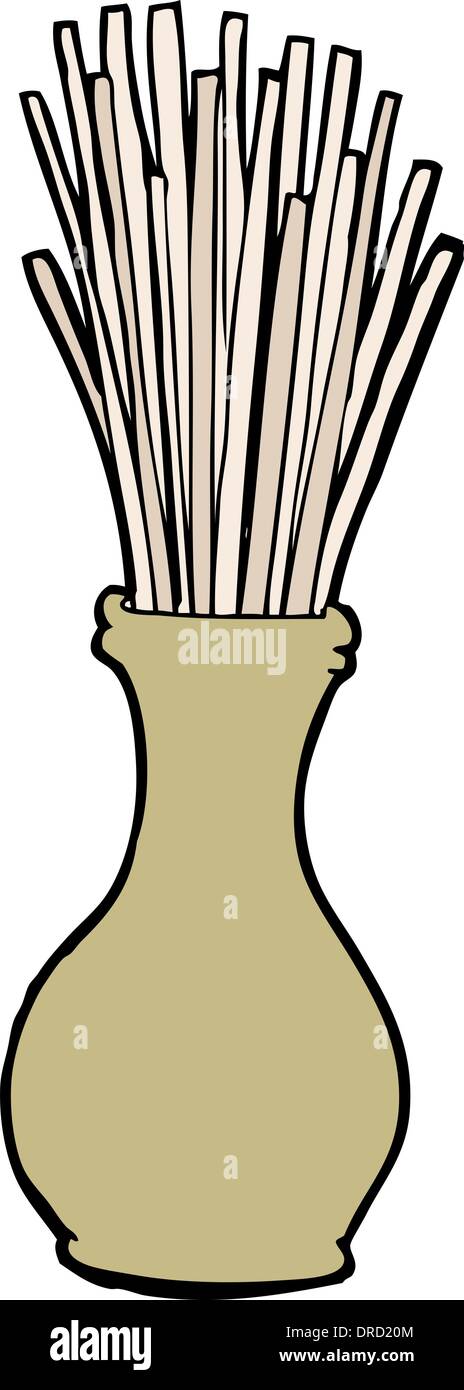 cartoon reeds in vase Stock Vector Image & Art - Alamy