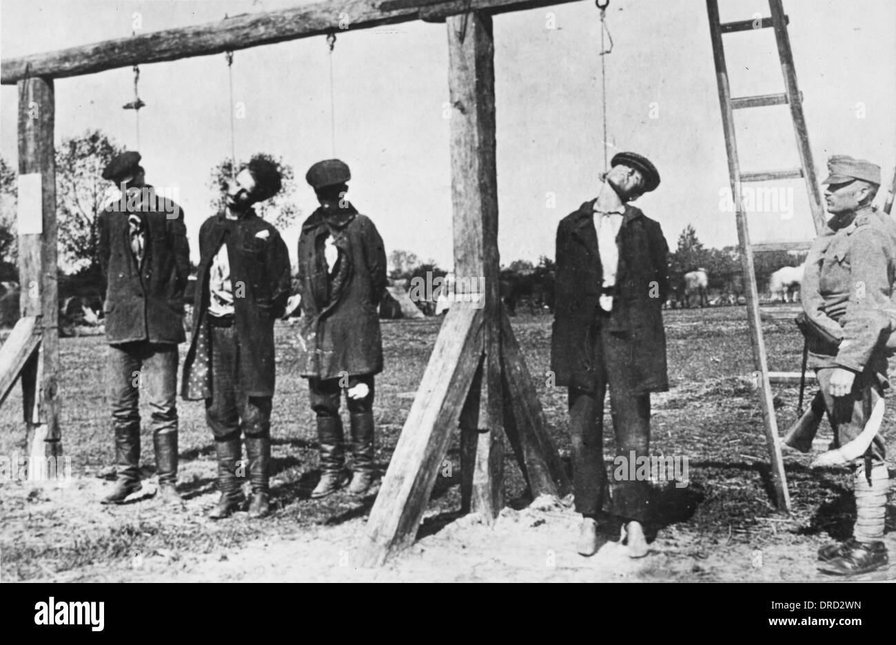 Spies hanged Stock Photo