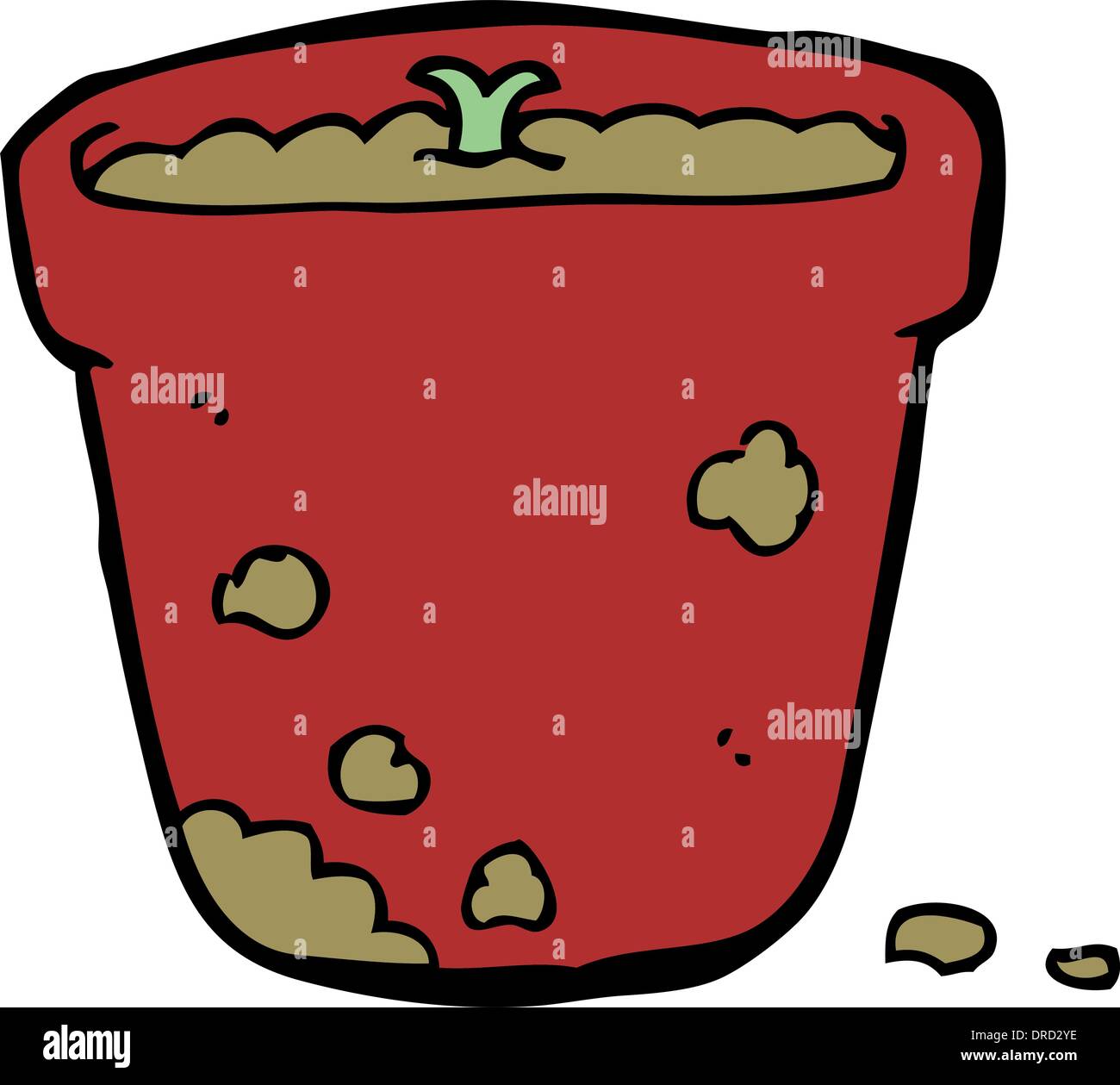 cartoon flower pot Stock Vector Image & Art - Alamy