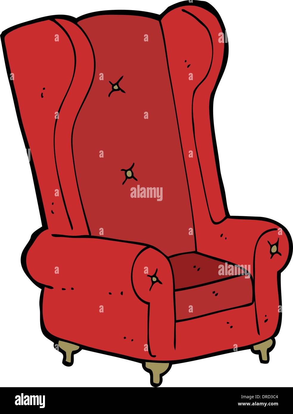 cartoon old armchair Stock Vector Image & Art - Alamy