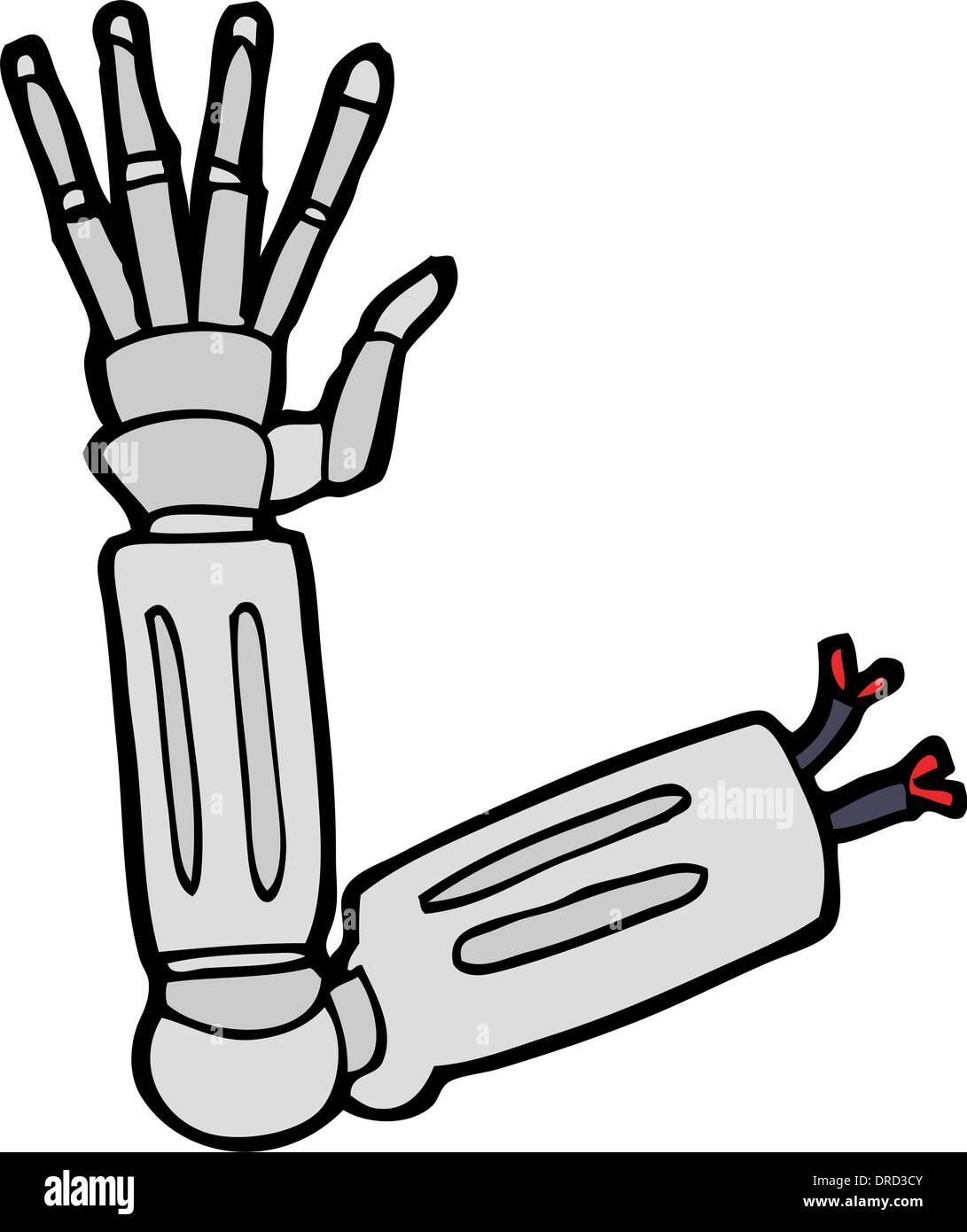 cartoon robot arm Stock Vector Image & Art - Alamy
