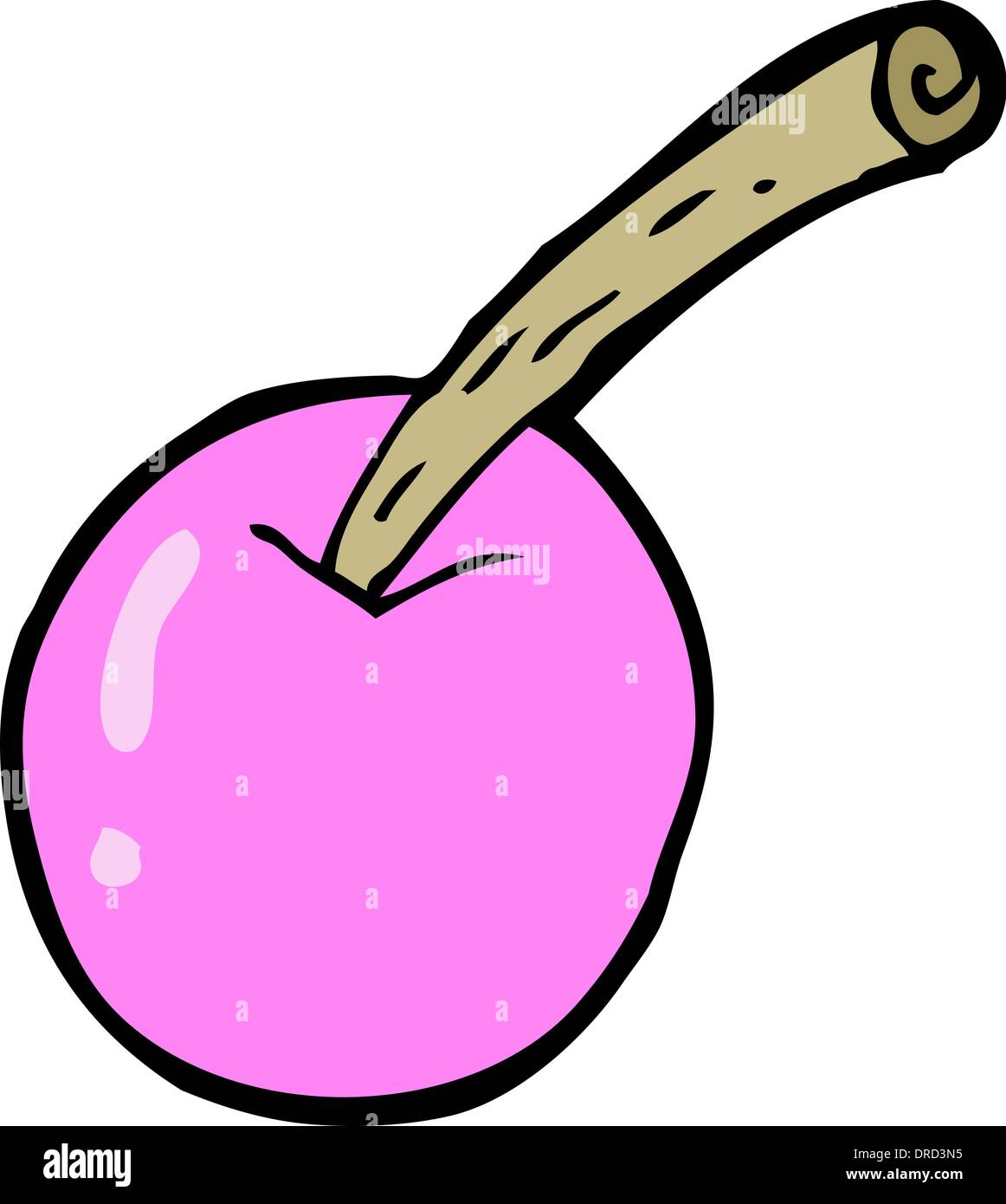 cartoon pink cherry,symbol Stock Vector Image & Art Alamy