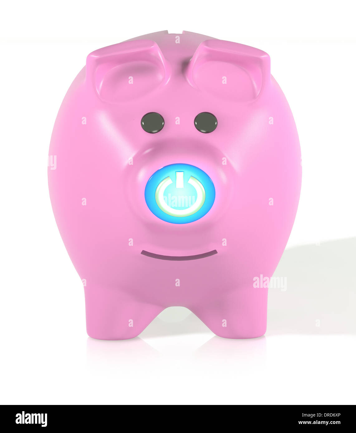 Concept for turn on your savings Stock Photo