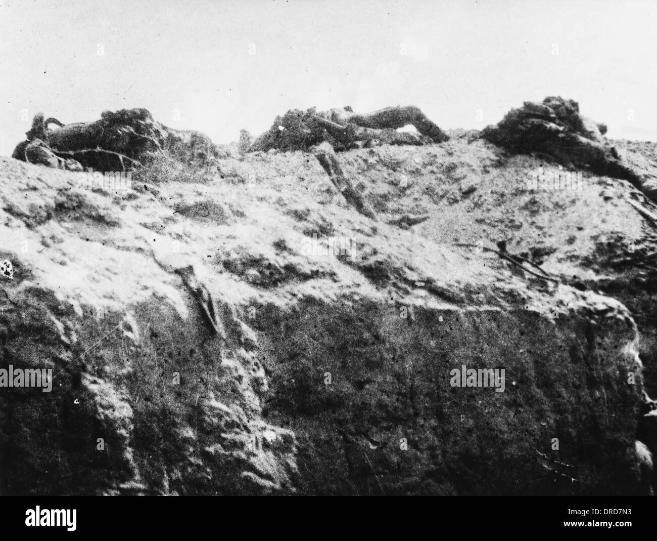 Australian casualties in Gallipoli WWI Stock Photo - Alamy