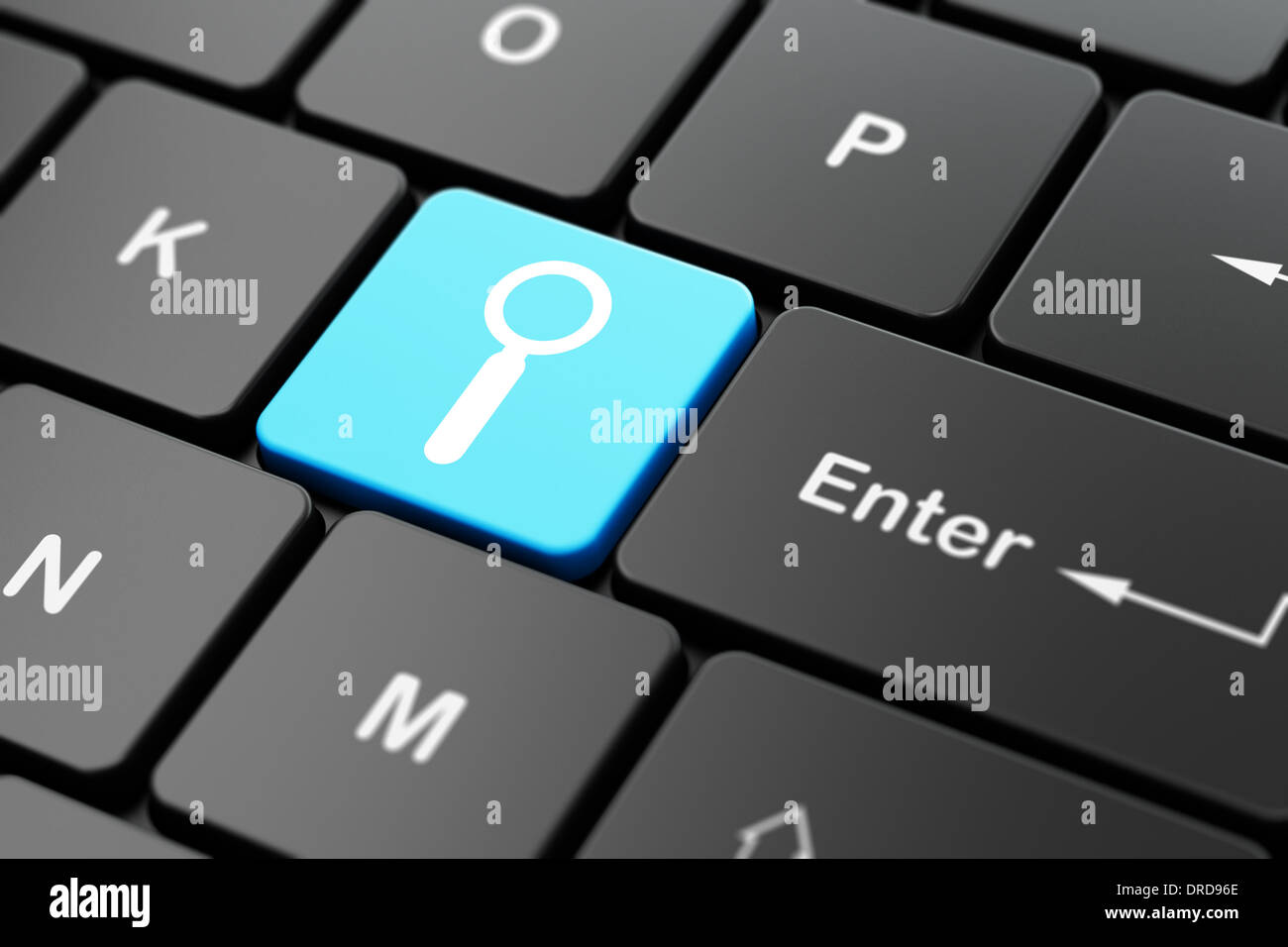 Information concept: Search on computer keyboard background Stock Photo ...