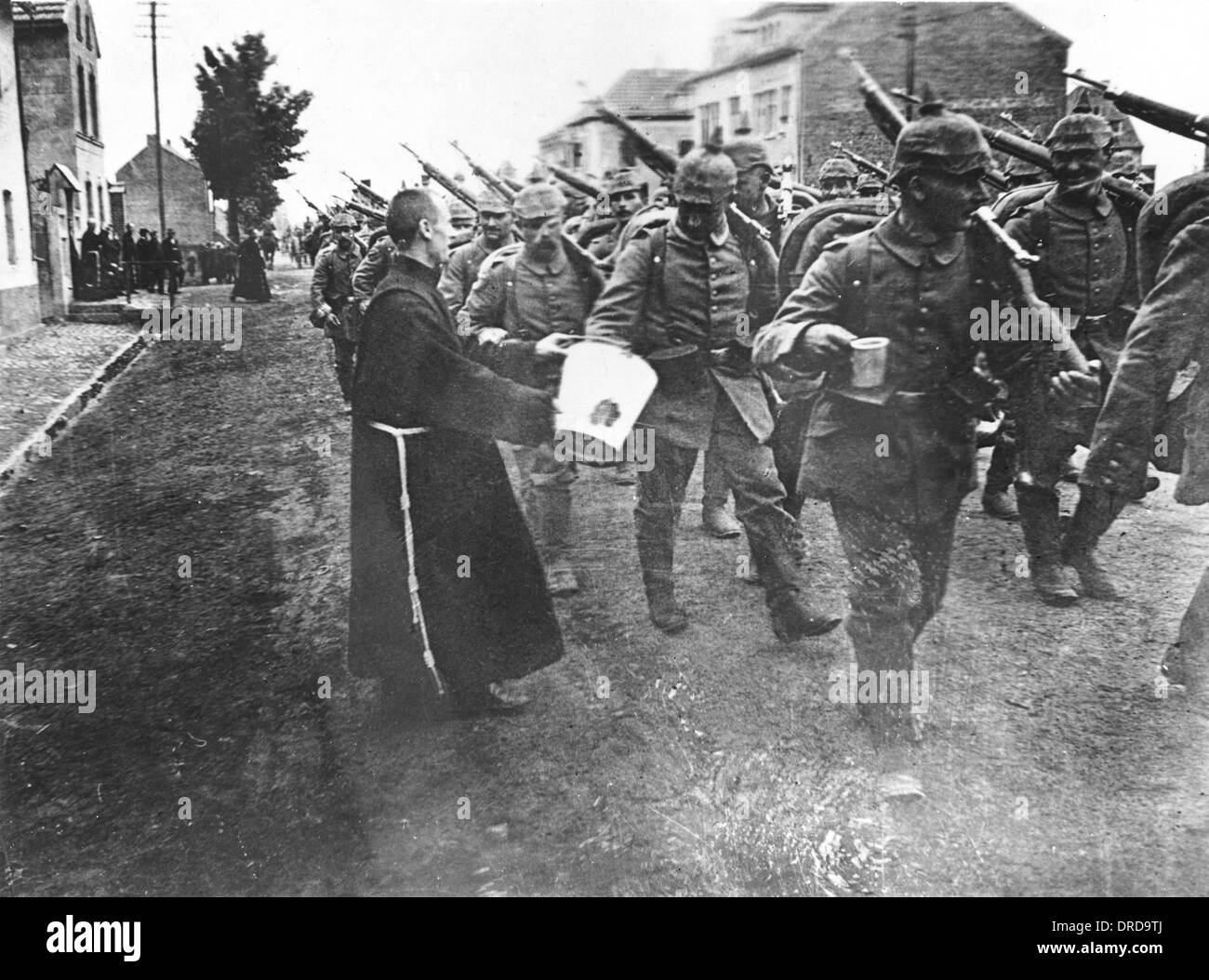 German soldiers WWI Stock Photo