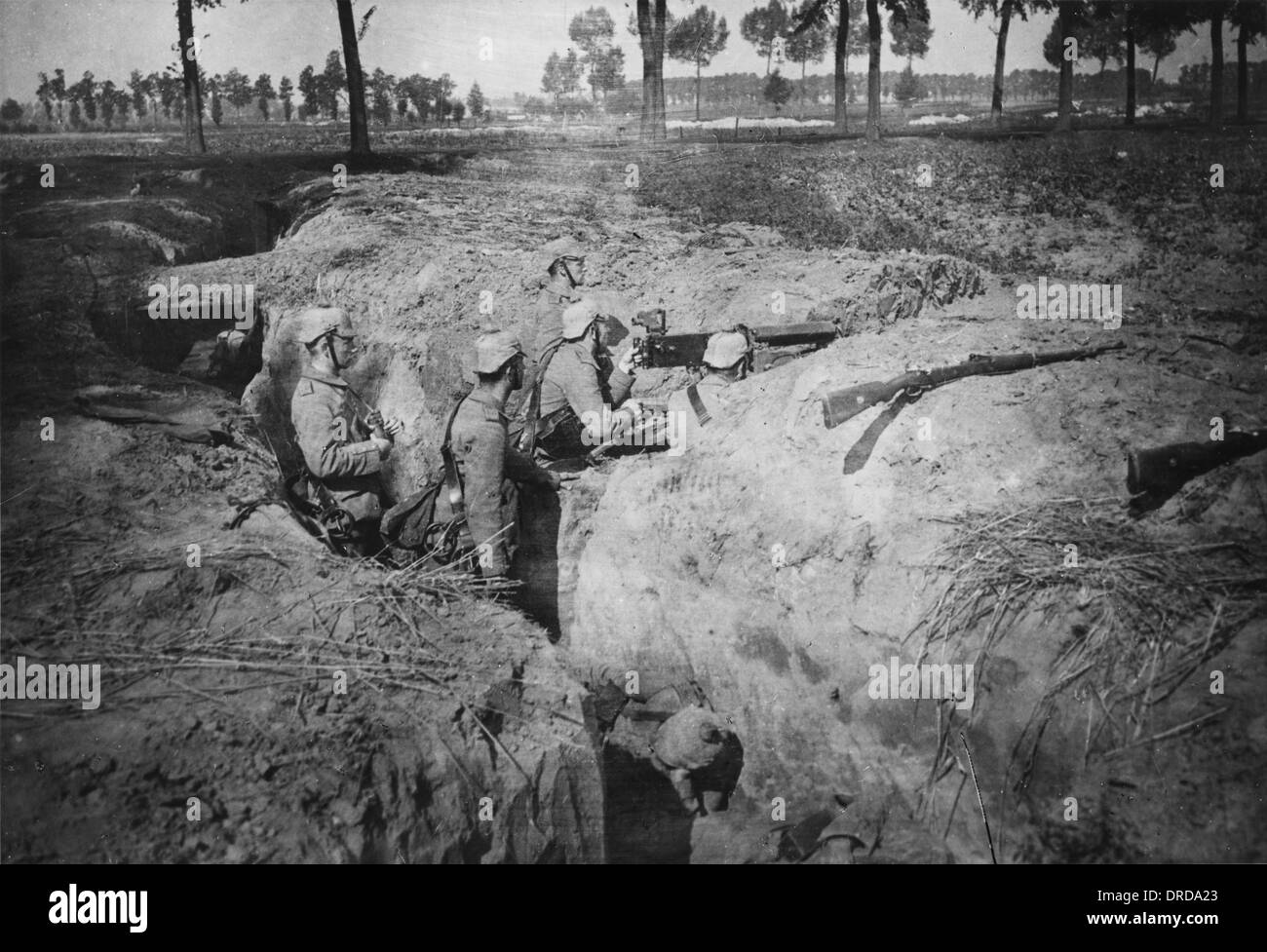 German trench wwi hi-res stock photography and images - Alamy
