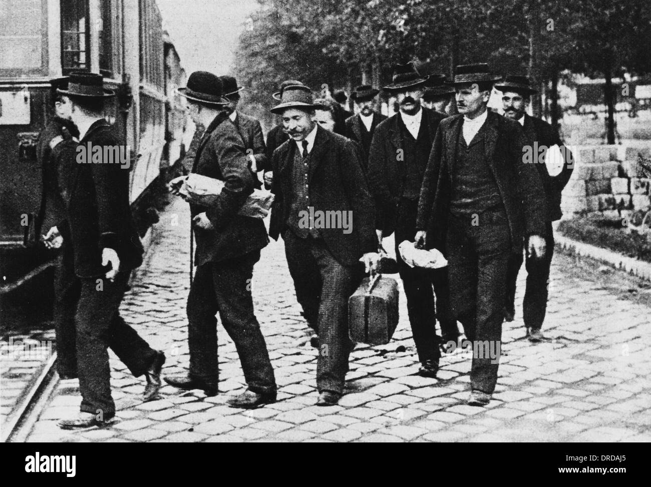 Germany Mobilization German mobilisation WWI Stock Photo - Alamy