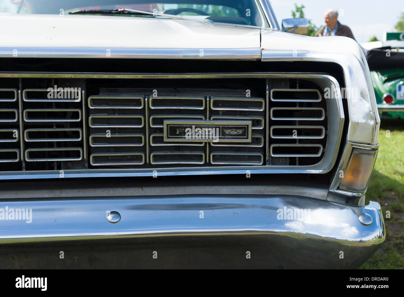 Detail of the front, Ford XL Hardtop-Coupe Stock Photo