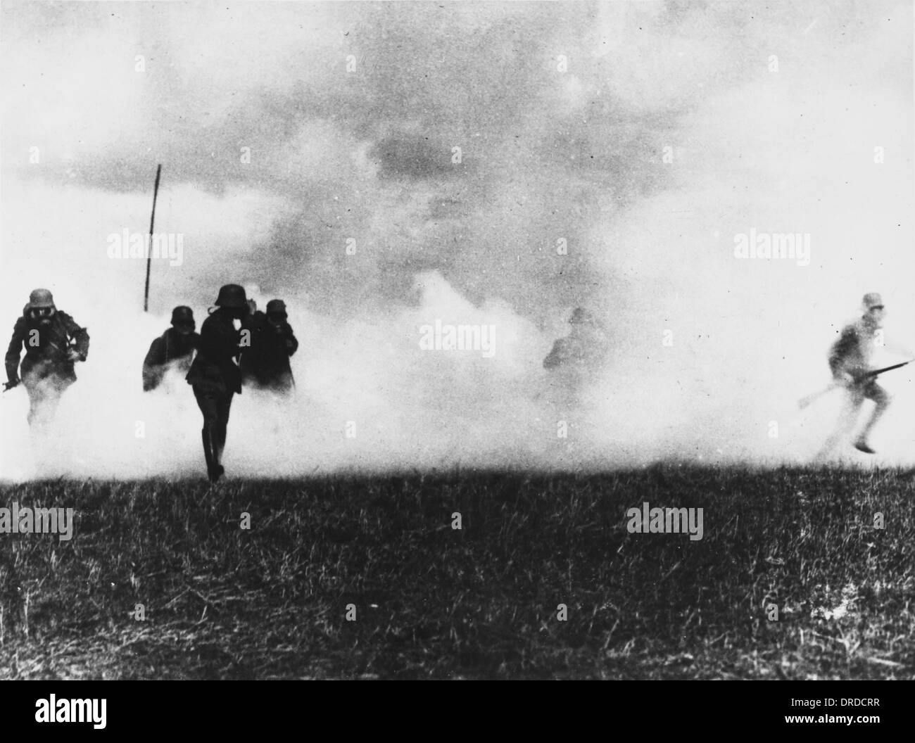 German infantry WWI Stock Photo